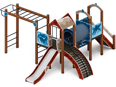 Детская игровая площадка Шёпот скал-5