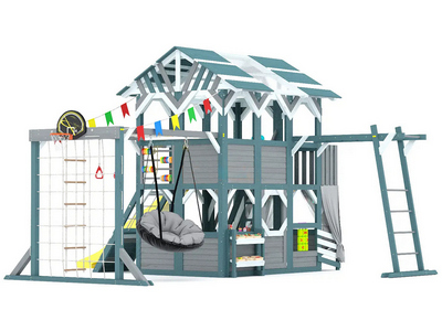 Детский игровой комплекс Домик приключений 3