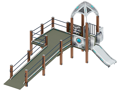 Горка Лунная база-6 h=750