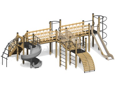 Игровой комплекс Дорога в детство 1