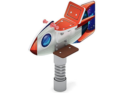 Качалка на пружине Звездолёт 1