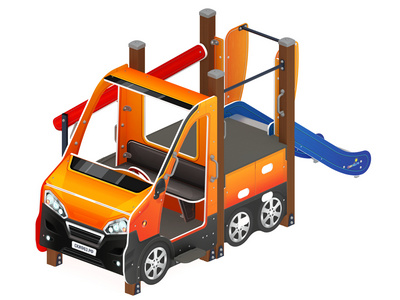 Детская игровая площадка Шофер-4 (оранжевый)