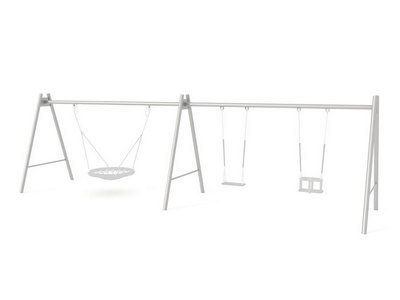 Качели тройные Триумф 1 (без подвесов)