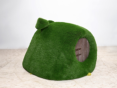 Топиари дом Сказочный, h=110 см - газон Deluxe