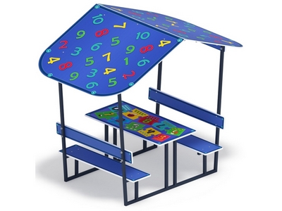 Столик детский Числа 2 с навесом