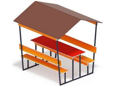 Столик взрослый Уют 1 с навесом