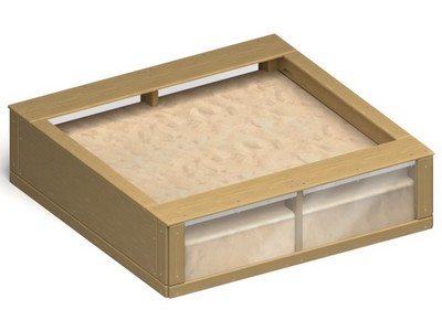 Песочница Песчаный прозрачник