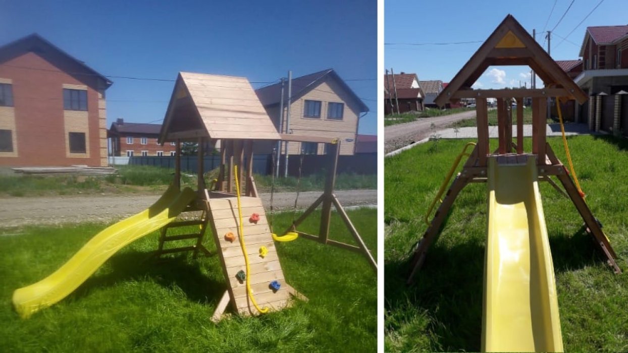 Детская игровая площадка Башенка 5 - вид 4