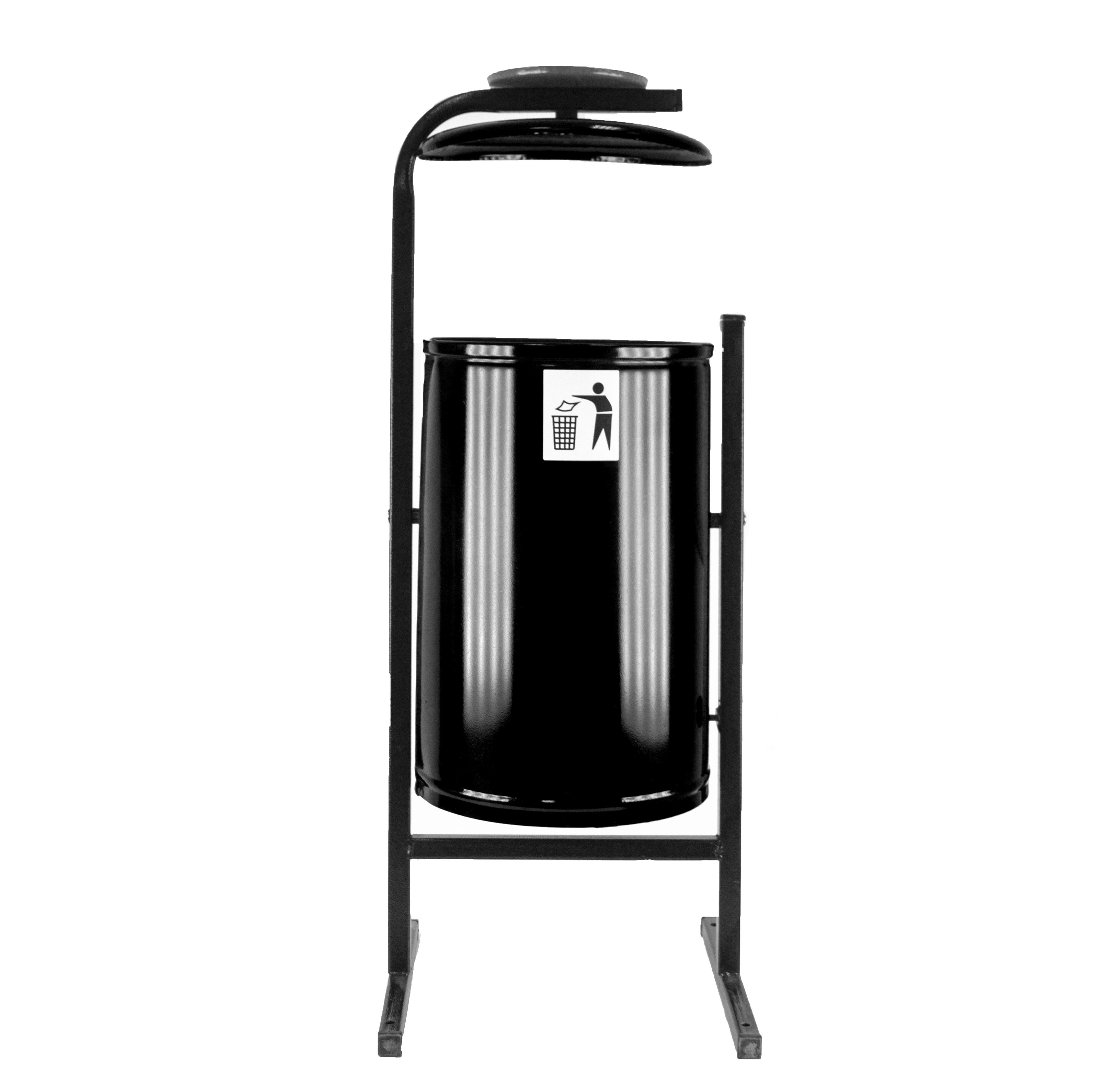 Урна уличная Космос с пепельницей - вид 5