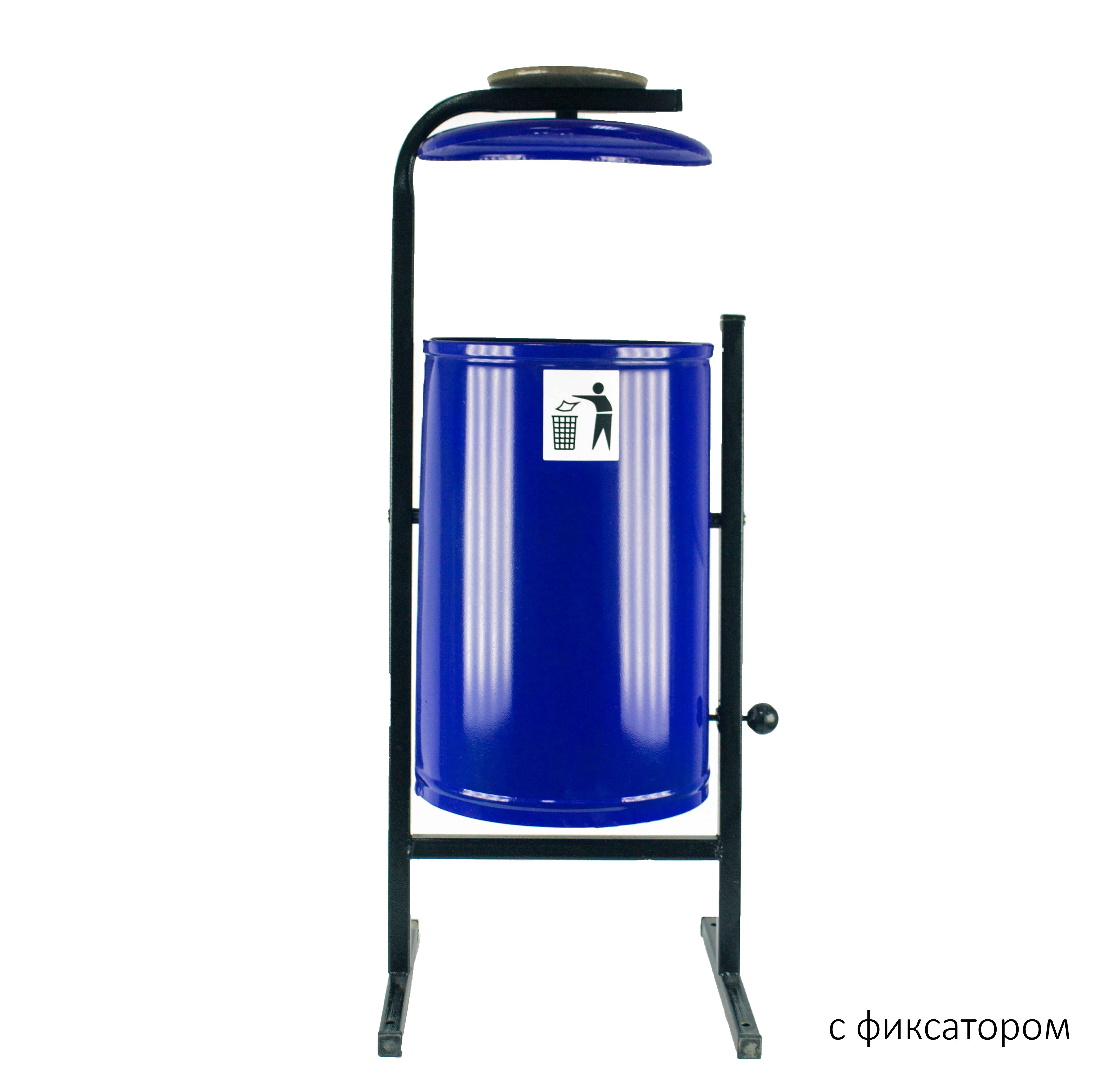 Урна уличная Космос с пепельницей - вид 3