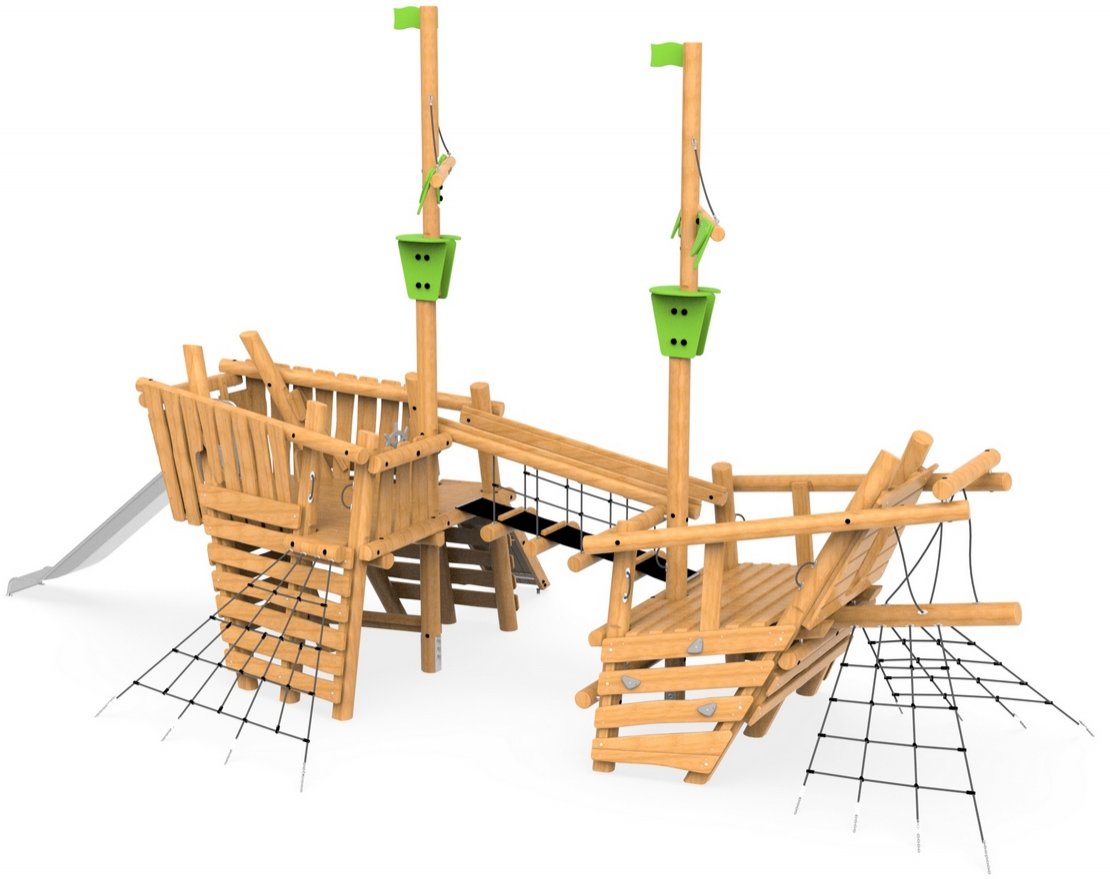 Детский игровой комплекс TORUDA Эко Протея 1 - вид 2