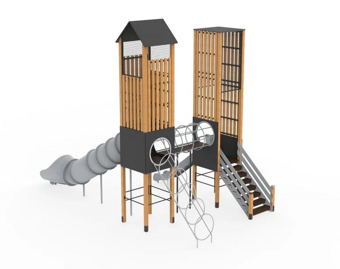 Детский игровой комплекс Небоскреб 3 - вид 4