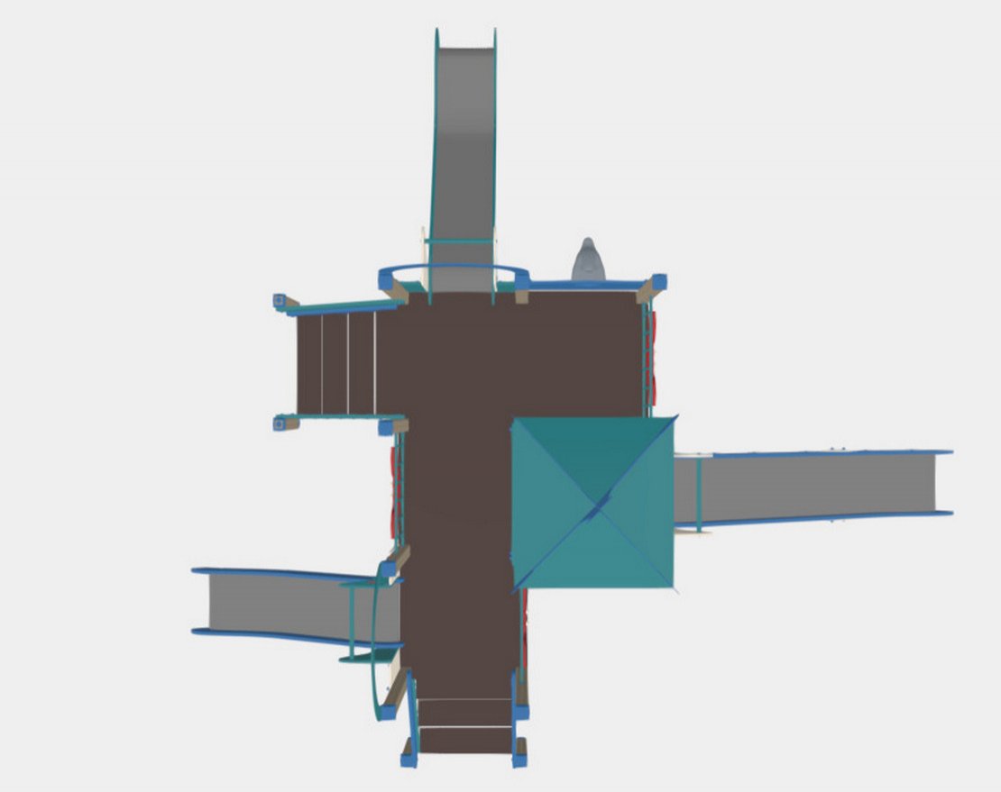 Детский игровой комплекс TORUDA Море 3D 07010 - вид 3