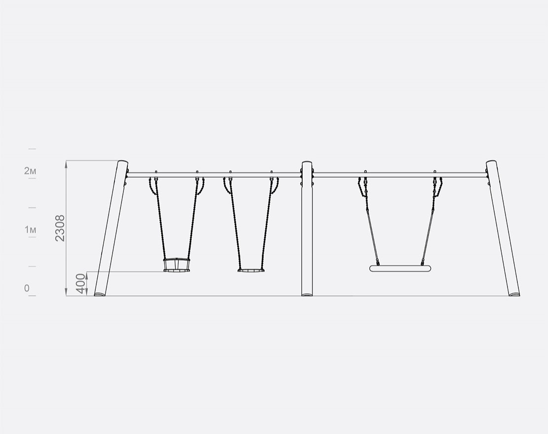 ДЕТСКОЕ ИГРОВОЕ ОБОРУДОВАНИЕ Legno «LE-04.15-01» - вид 4