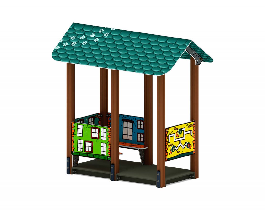 Домик средний Клуб приключений-9 - вид 3