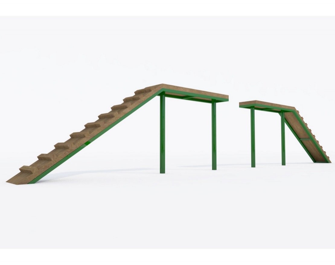 Элемент для дрессировки собак Трамплин - вид 3