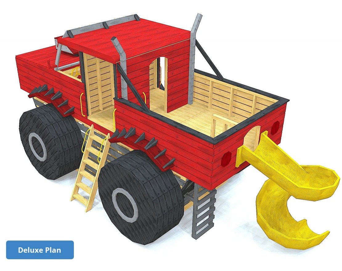 Игровой комплекс TORUDA WOOD Монстр Трак - вид 2