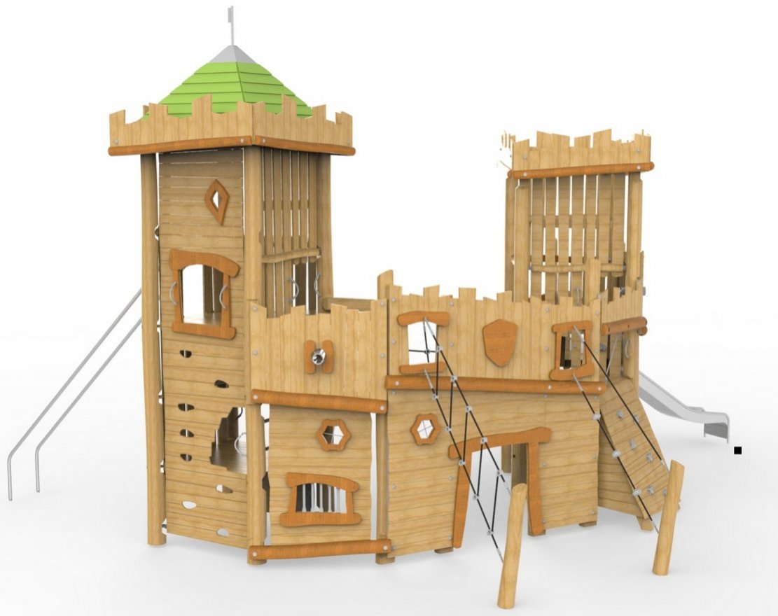 Игровой комплекс TORUDA Эко Фуксия 5 - вид 2