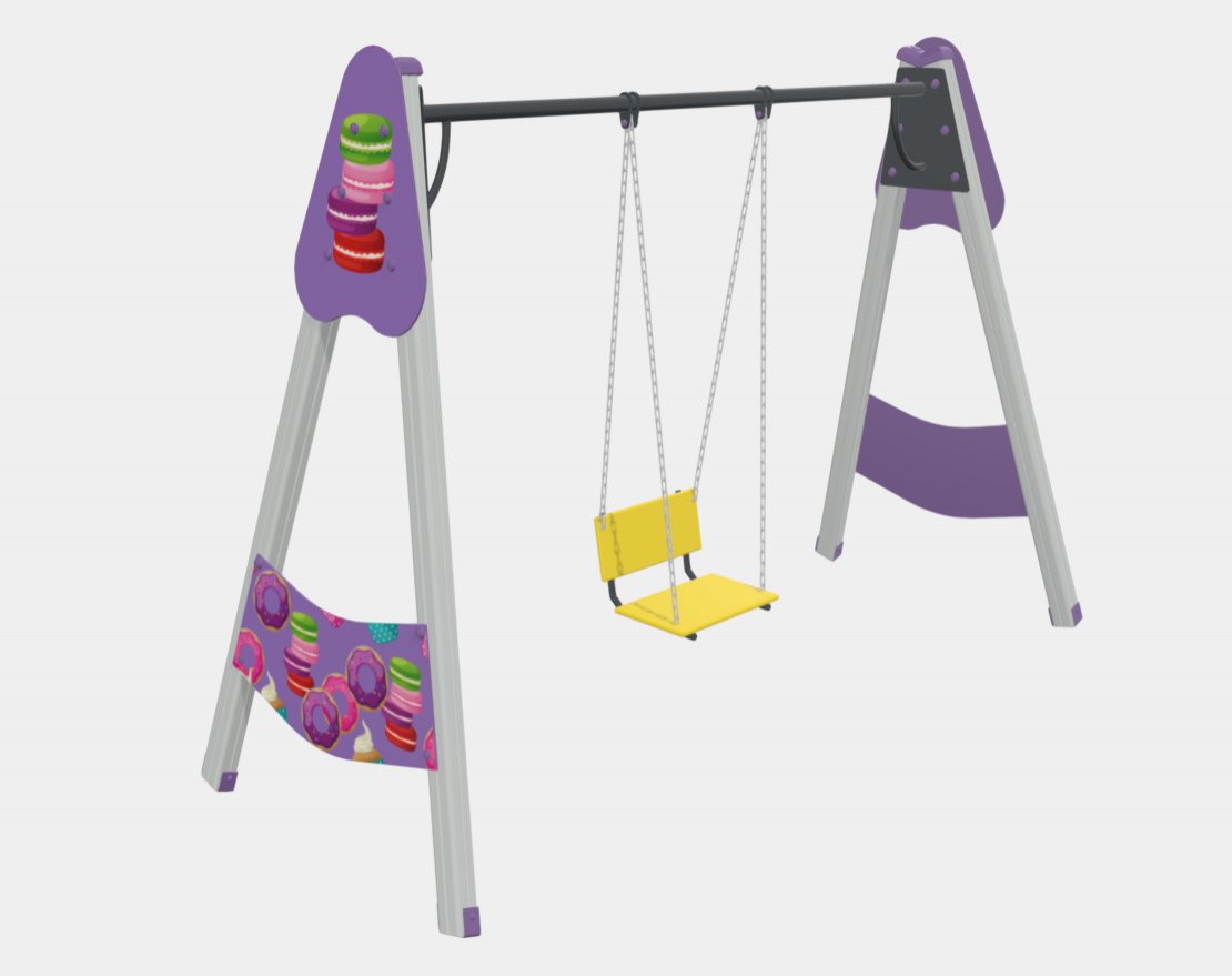 Качели деревянные TORUDA Лакомка 01166 - вид 2