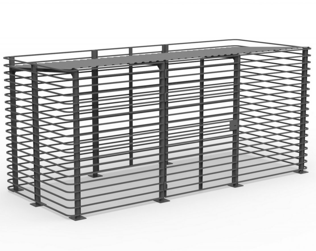 Контейнерная площадка для ТБО Саон 5 - вид 2