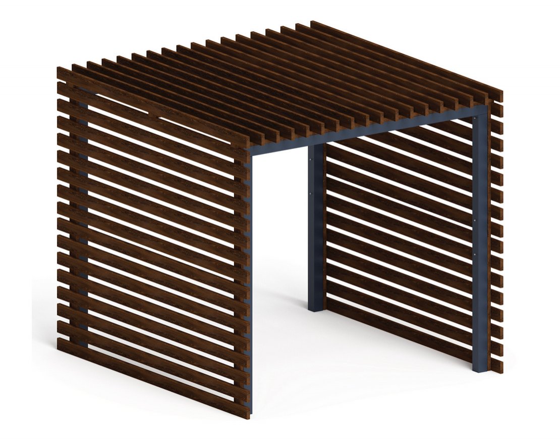 Пергола (без поликарбоната) Скромный уют-6 - вид 3