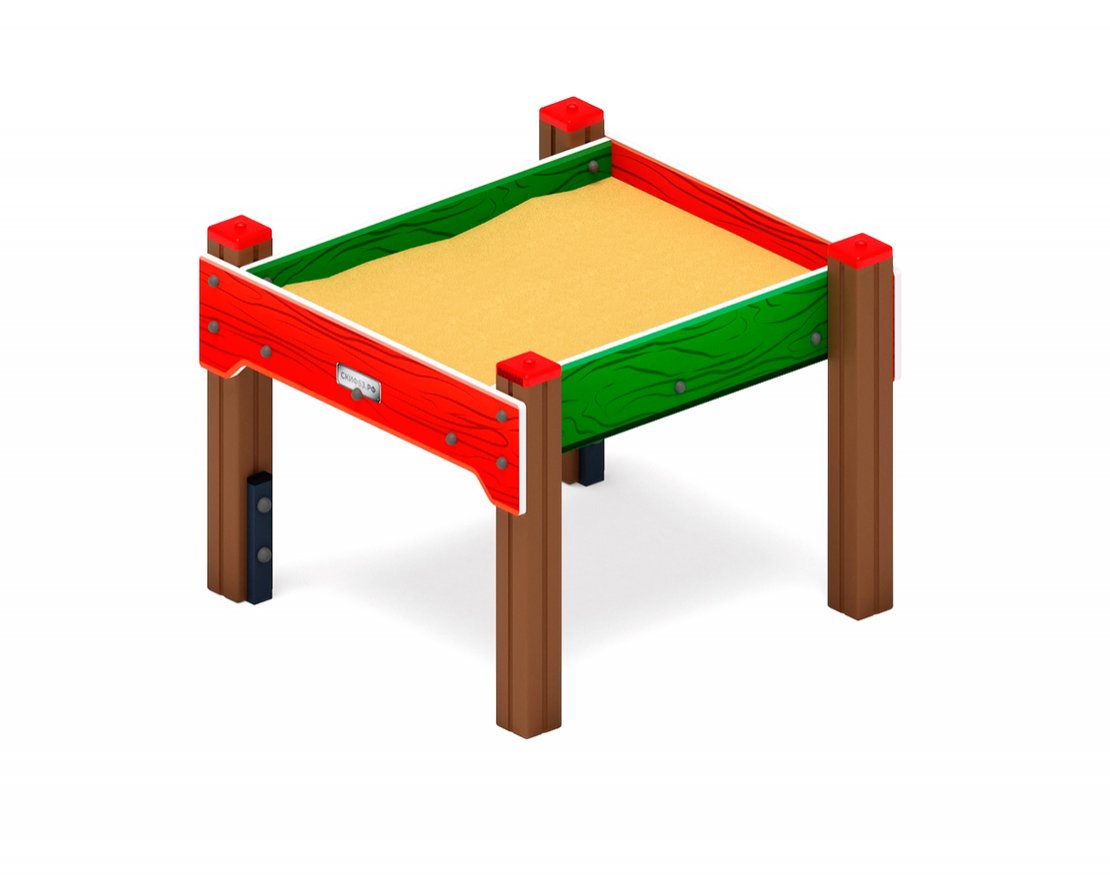 Песочница Золотая долина-4, H=800 - вид 4