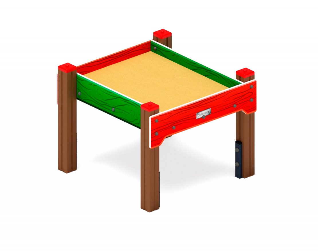 Песочница Золотая долина-4, H=800 - вид 5