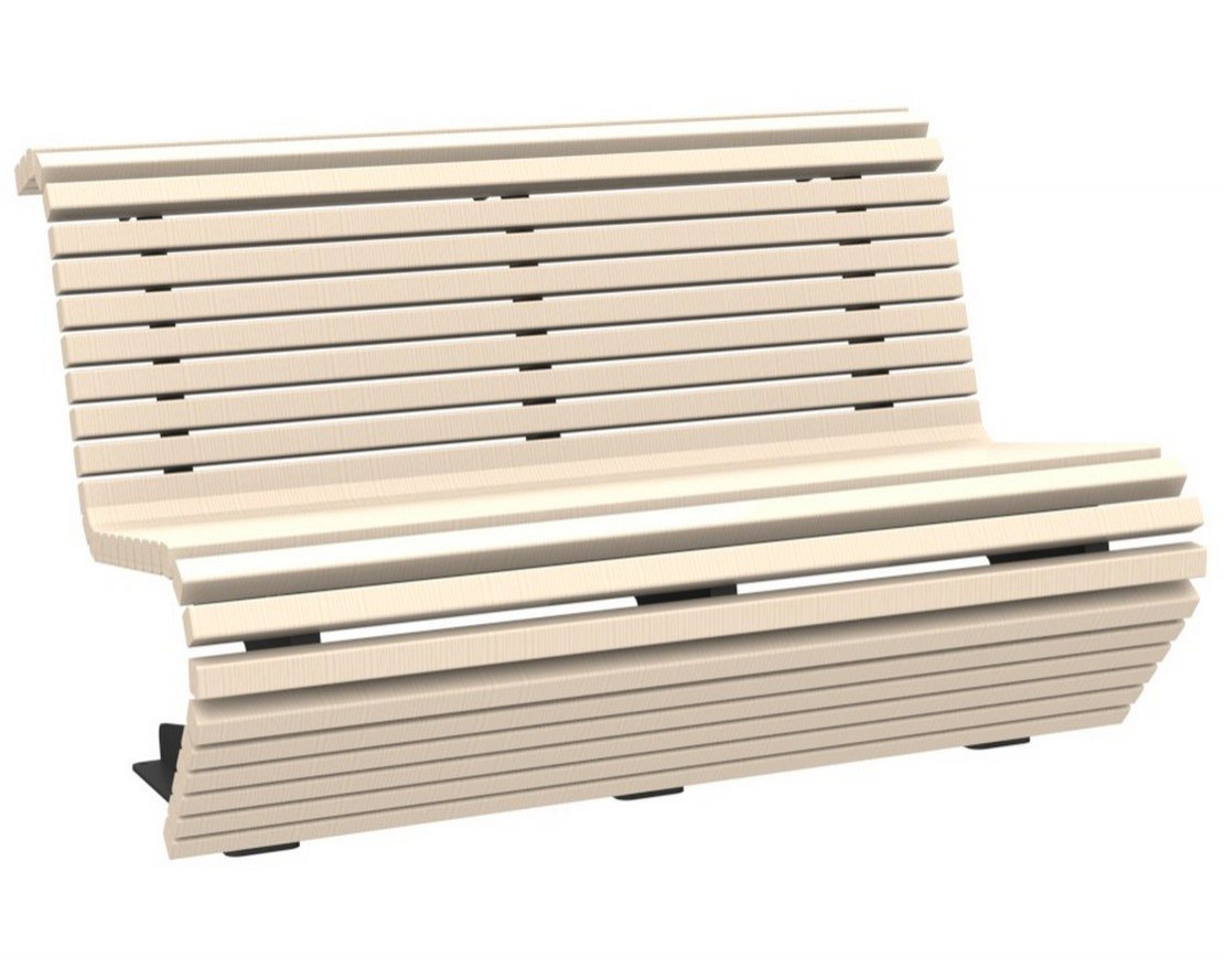 Скамейка парковая SF-S4 - вид 3