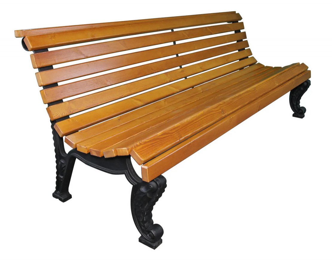 Скамейка Керчь, Лиственница - вид 5