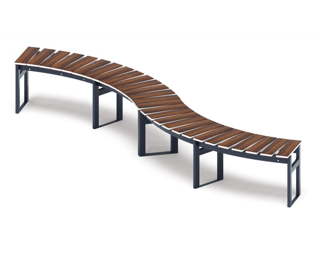 Скамья модульная Гибкость движений-1 (тёмный дуб) - вид 3