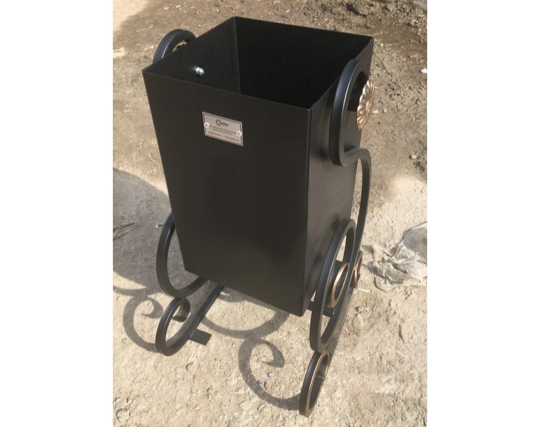 Уличная урна для мусора Роска 2 без крышки - вид 2