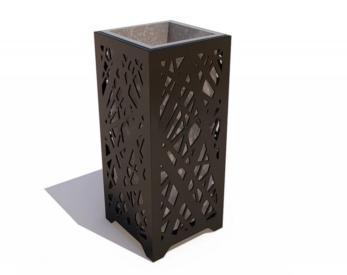 Урна уличная «Лабиринт» - вид 4