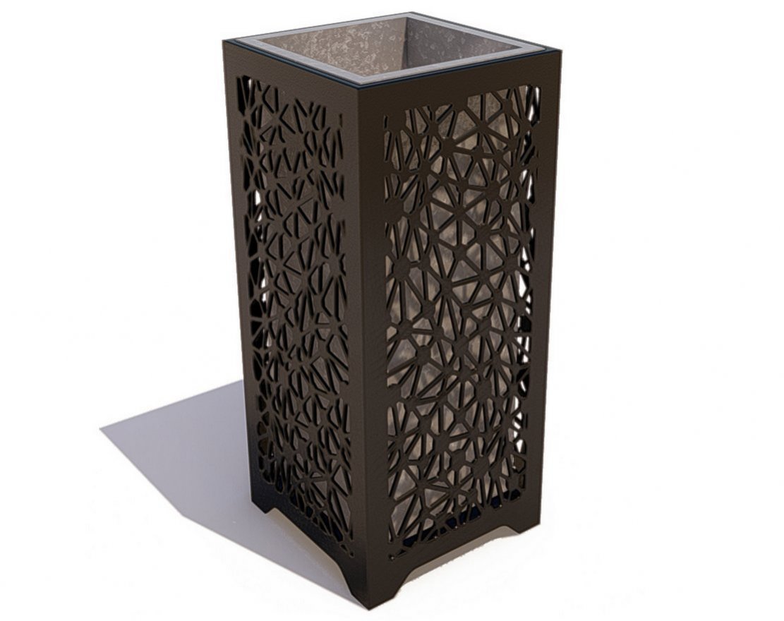 Урна уличная «Молекула» - вид 4