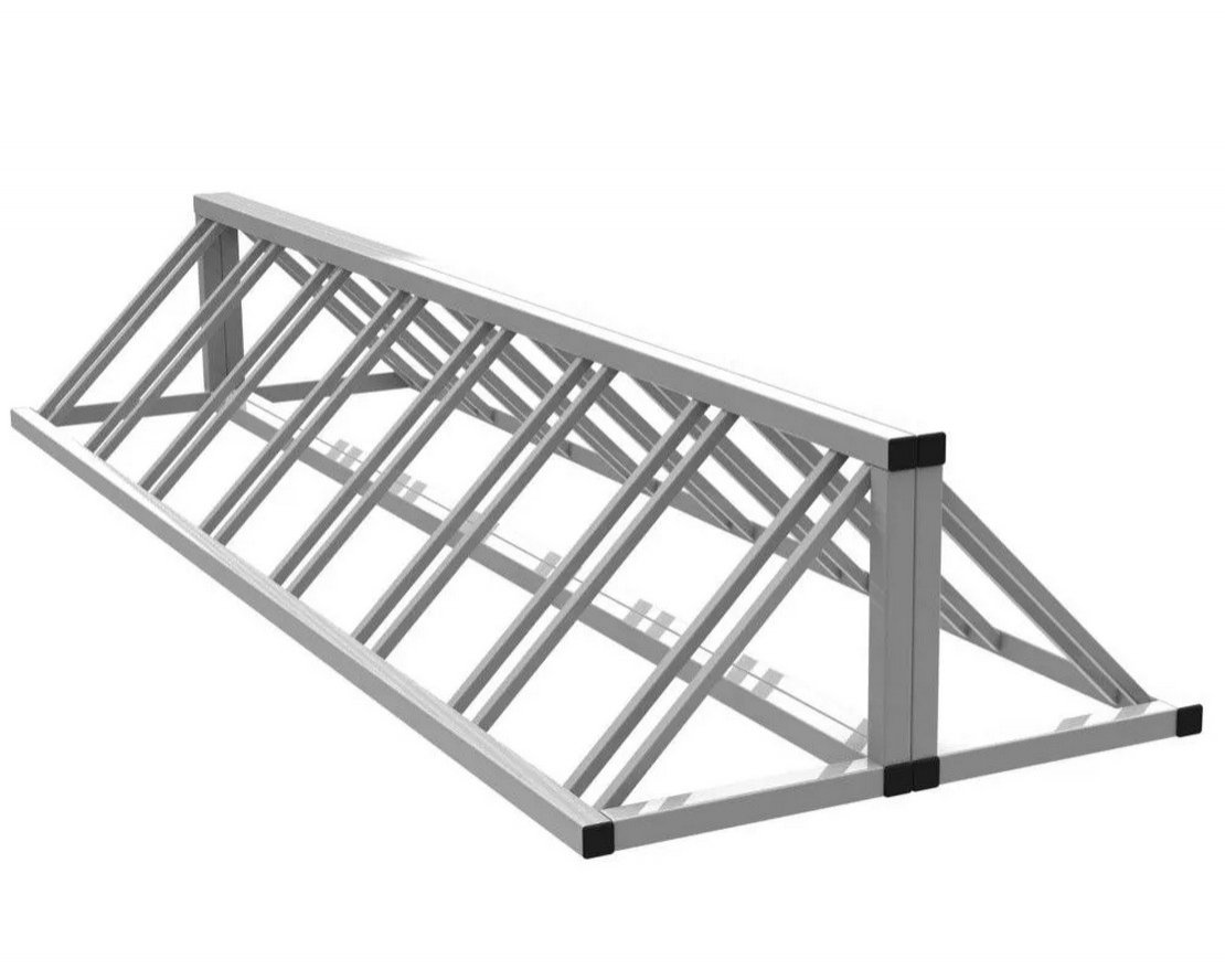 Велопарковка VP2A (Нержавеющая сталь) - вид 3